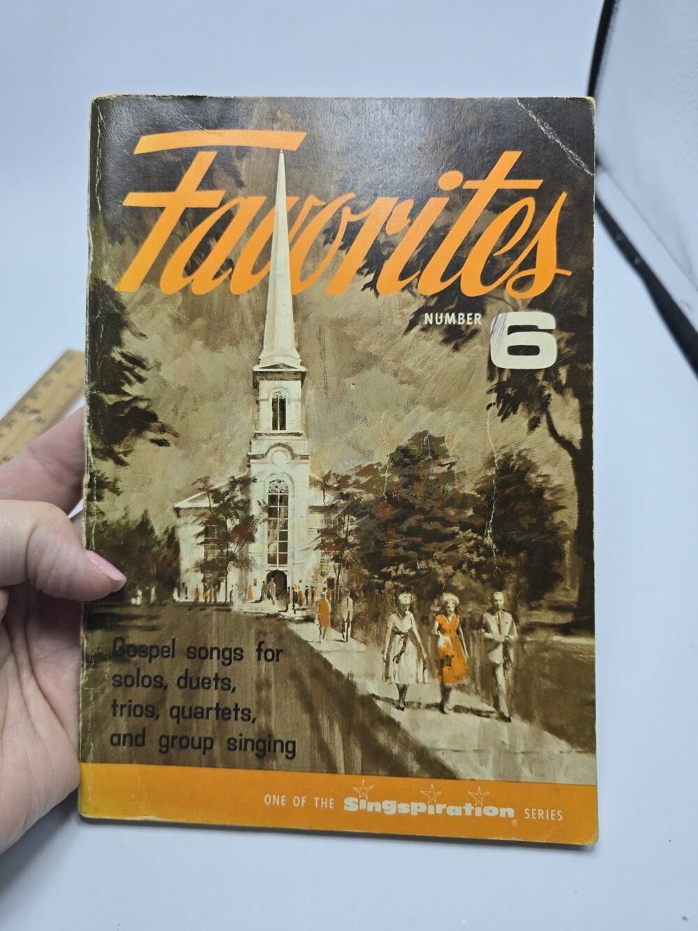 Favorites Number Six Gospel Songs Vocal Selections Singspiration 1966